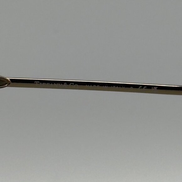 New Tiffany & CO Eyeglasses TF 2220B 8270 Crystal Grey Gold Frames 54mm READ - Picture 5 of 9